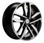 Легковой диск Khomen Wheels KHW1612 6,5x16 5x114,3 ET41 67,1 Silver-FP